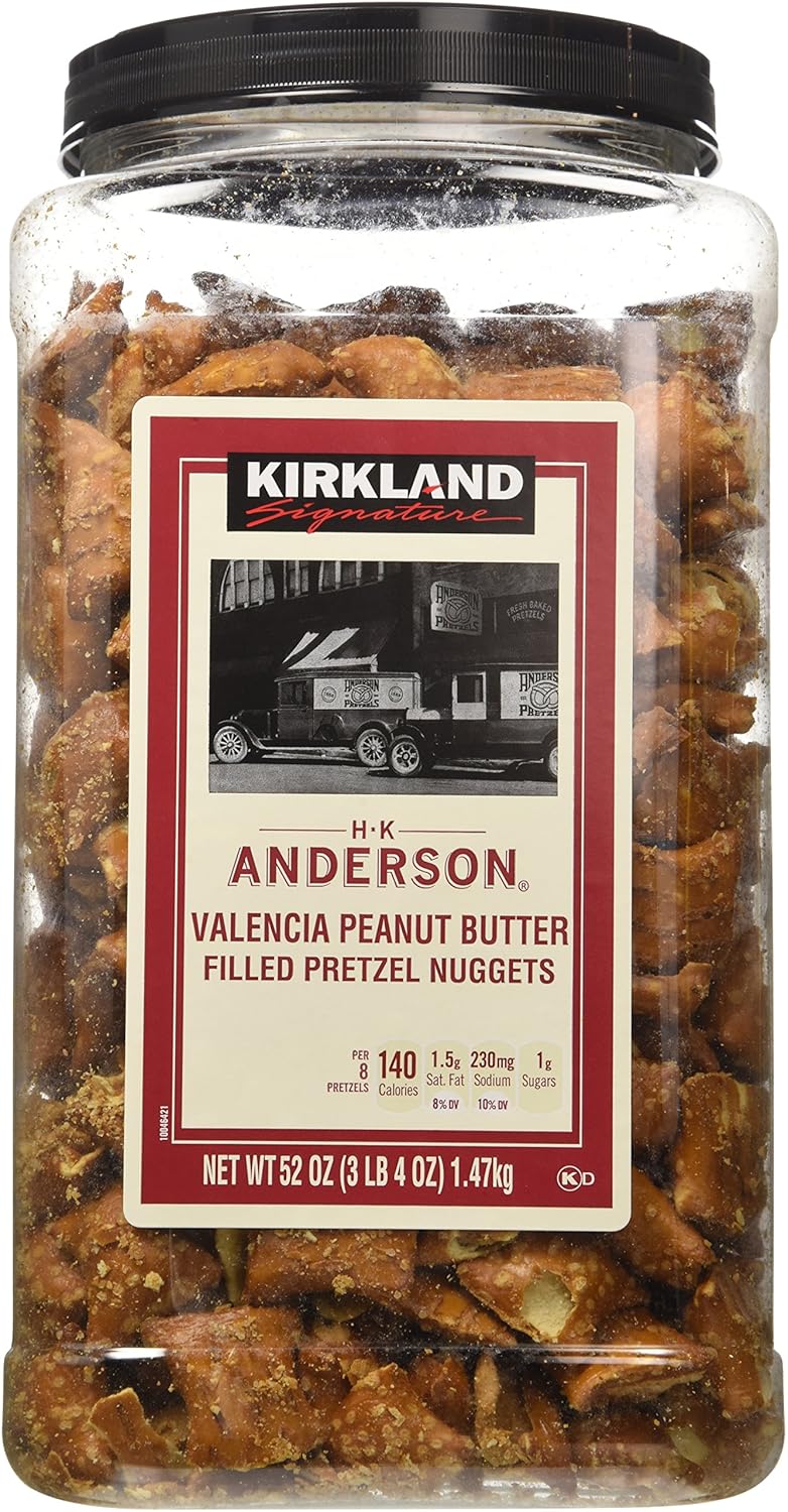 Kirkland Hk Anderson Peanut Butter Filled Pretzels 3 Lb Pack of 2