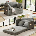 51ft Loveseat Sleeper Sofa Bed for Small Spaces - Convertible Floor