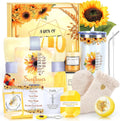 14PCS Sunflower Gifts Sending Sunshine Box - Relaxing Spa Care Package