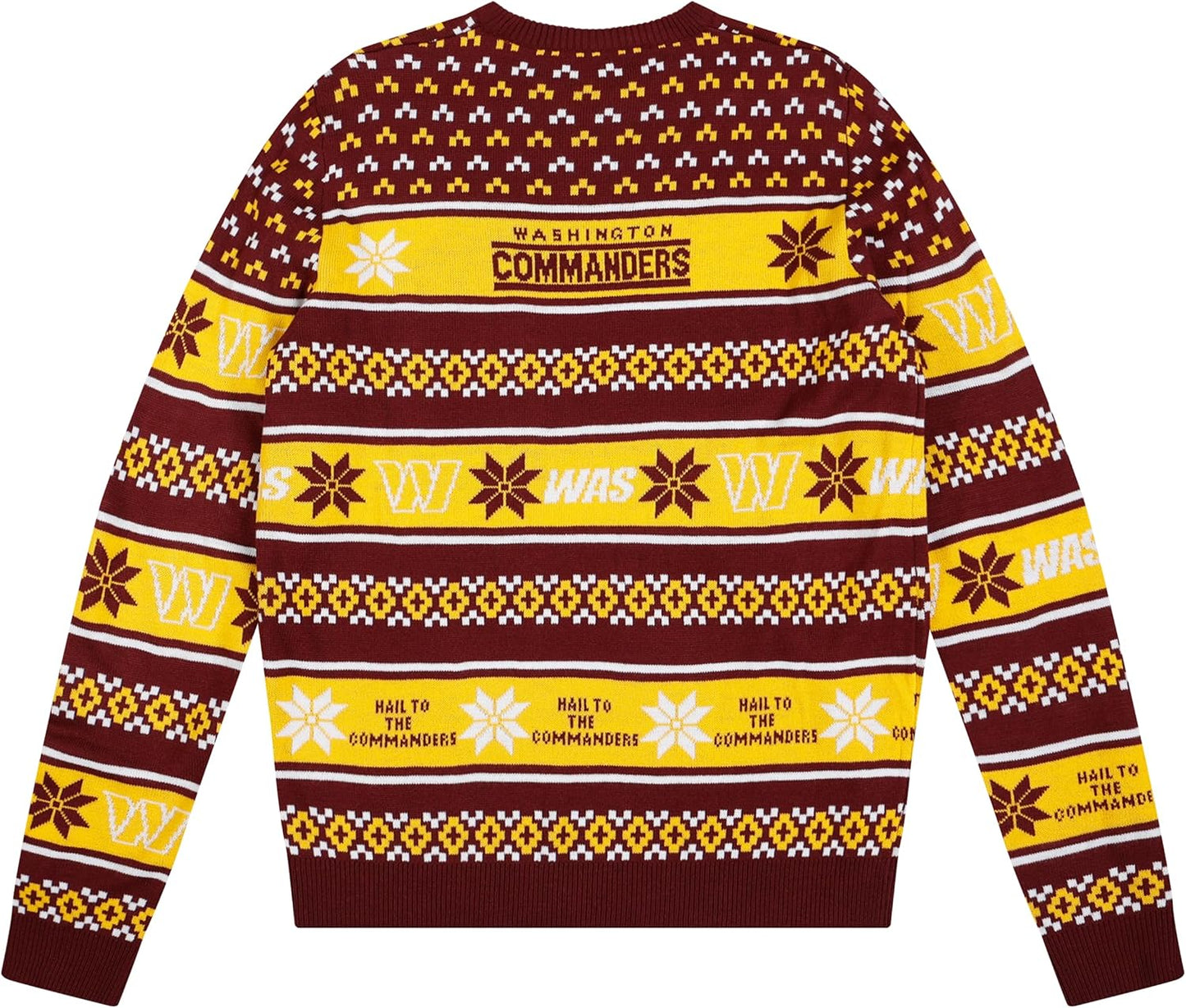 FOCO NFL Team Big Logo Ugly Sweater for Ultimate Team Spirit