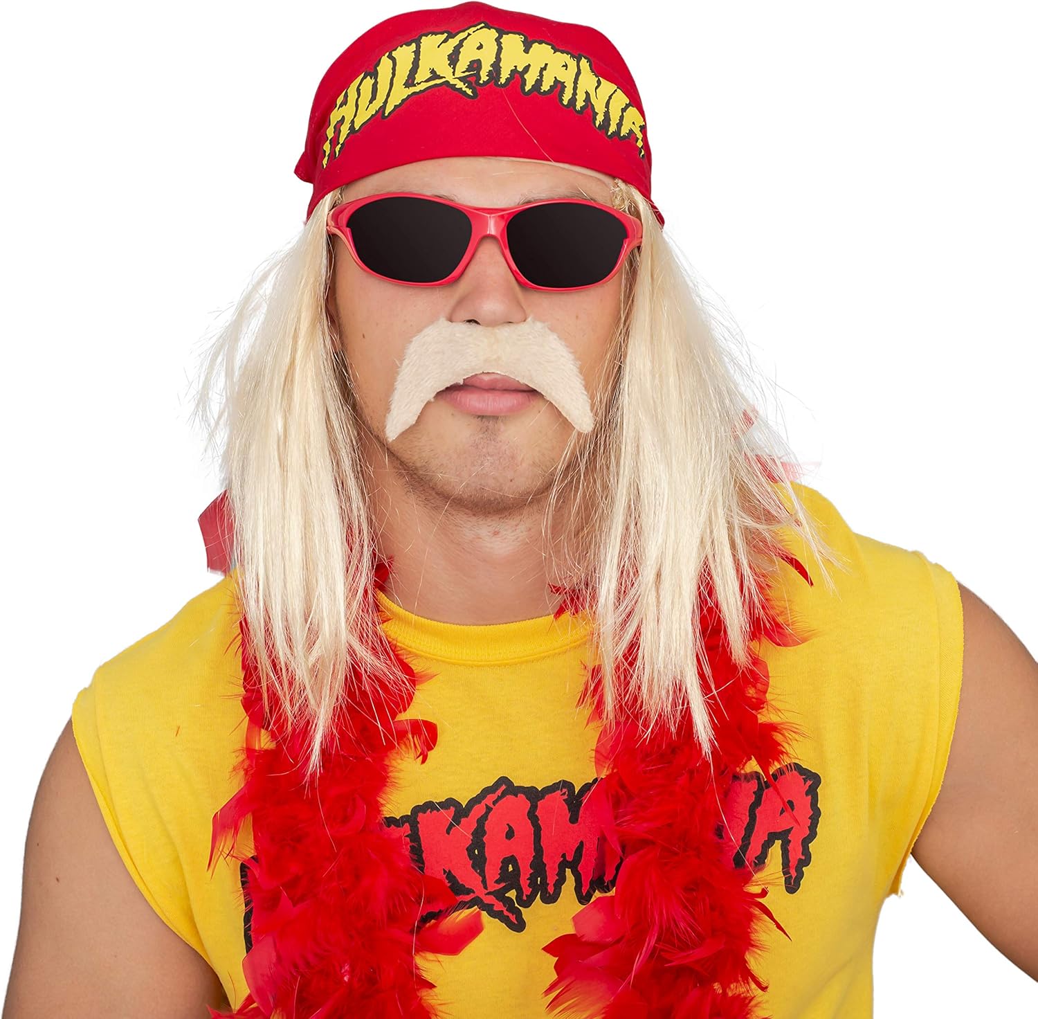 Hogan Wrestler Deluxe Complete Set for Adult Halloween Fun