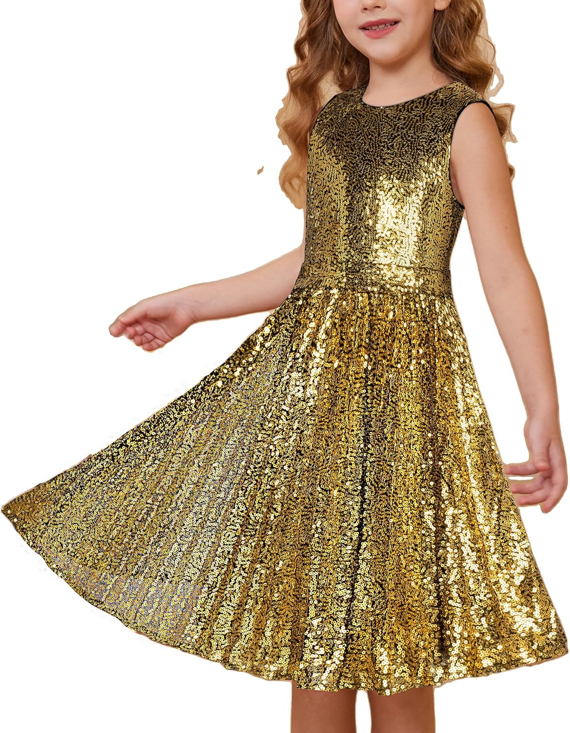 Girls Sequin Dress by GRACE KARIN for Prom and Parties