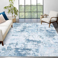 Living Room 8x10 Washable Modern Abstract Rug for Home Decor