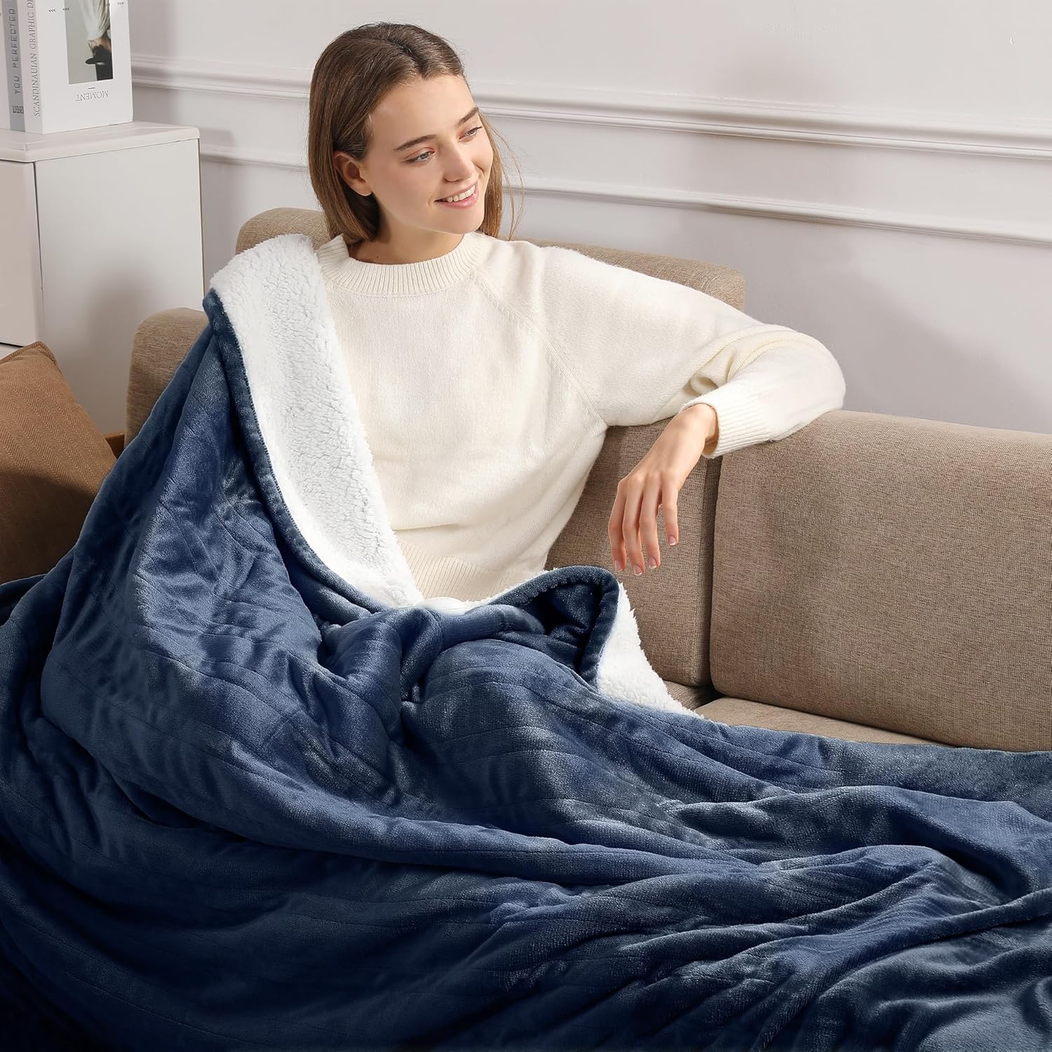Electric Blanket Full Size Heated Blanket for Cozy Comfort