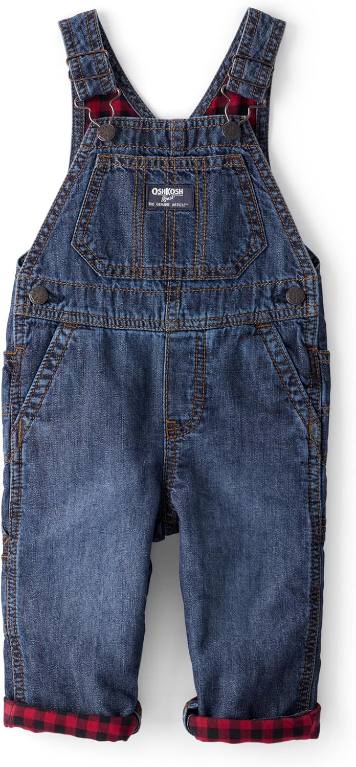 OSHKOSH B'GOSH Baby Boys World's Best Overalls for Comfort