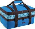 MIER Insulated Double Casserole Carrier Bag - Keeps Meals Hot or Cold