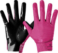 Cutters Rev Pro Football Gloves - Sticky Ultra Grip Receiver Gloves on
