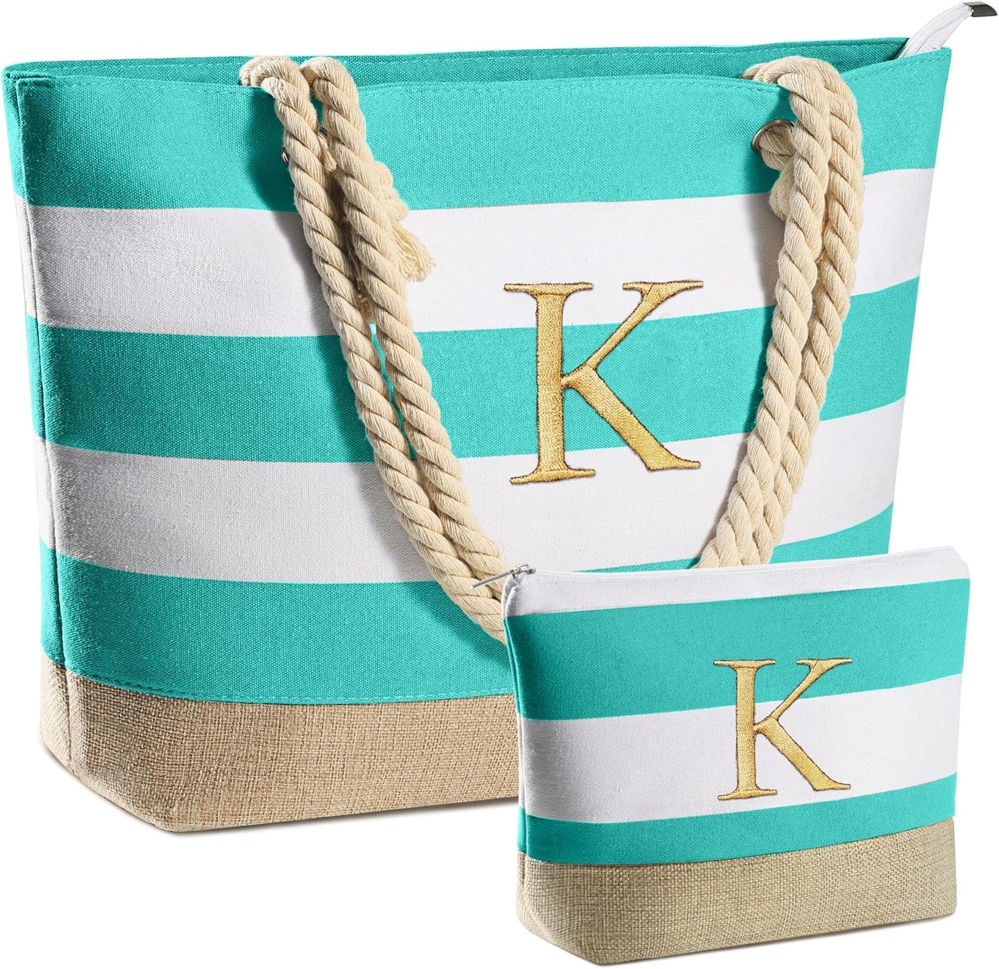 Waterproof Canvas Beach Tote - YOOLIFE