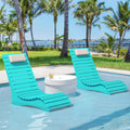 HDPS Pool Lounge Chairs Set of 2 - Stable In-Pool Loungers for 8-10in