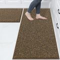 BEQHAUSE Kitchen Rugs and Mats 2PCS - Absorbent Non-Slip Runners