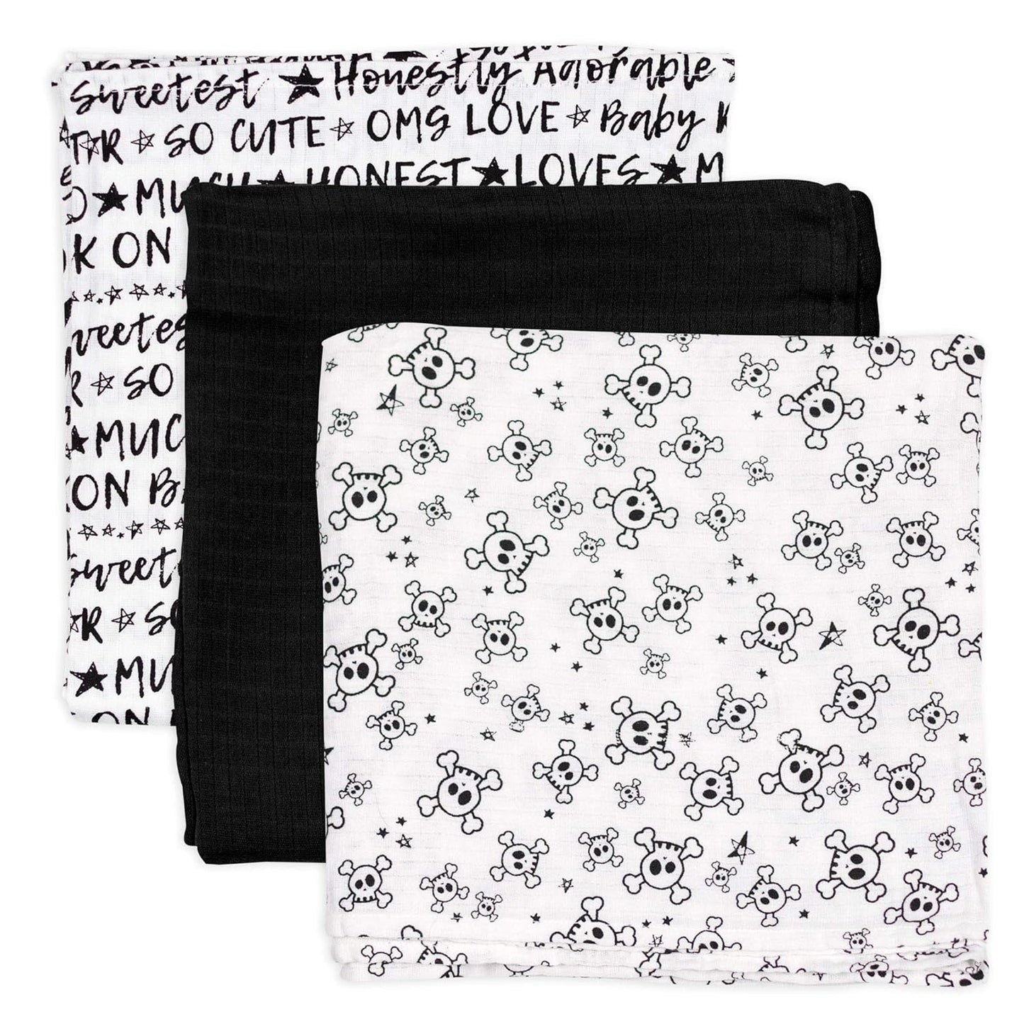 Organic Cotton Swaddle Blankets 3-Pack for Your Baby's Comfort