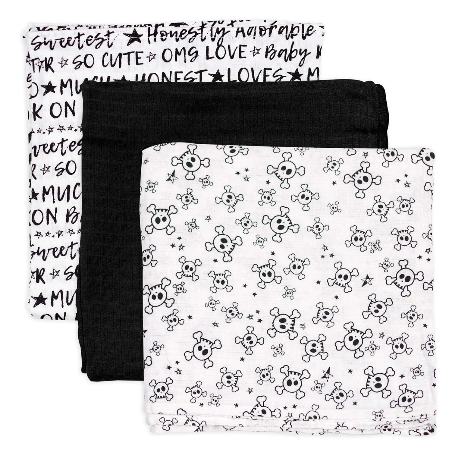 Organic Cotton Swaddle Blankets 3-Pack for Your Baby's Comfort