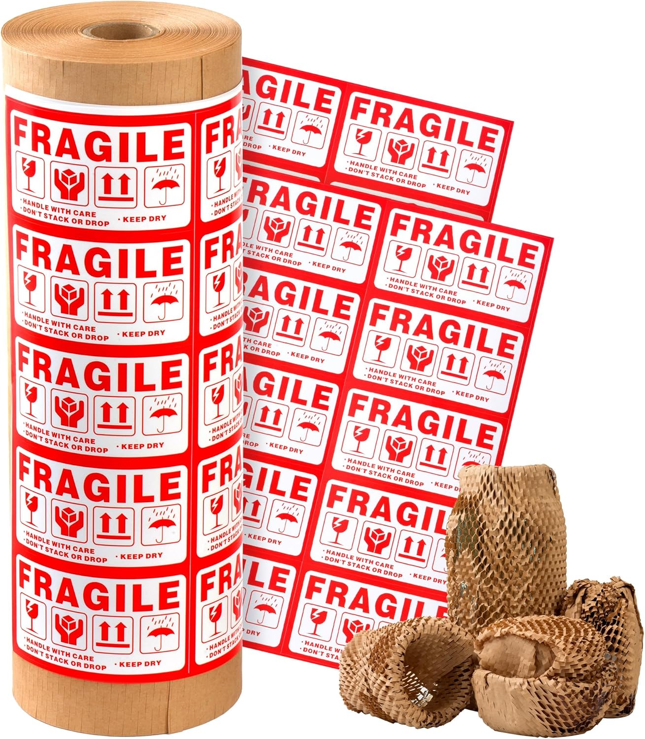 Honeycomb Packing Paper for Moving Glass Dishes and Fragile Items