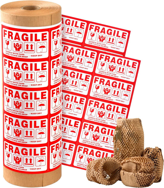 Honeycomb Packing Paper for Moving Glass Dishes and Fragile Items