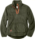 Fuzzy Hide Fleece Pullover 1/4 Zip - Super-Soft Warm Pullover