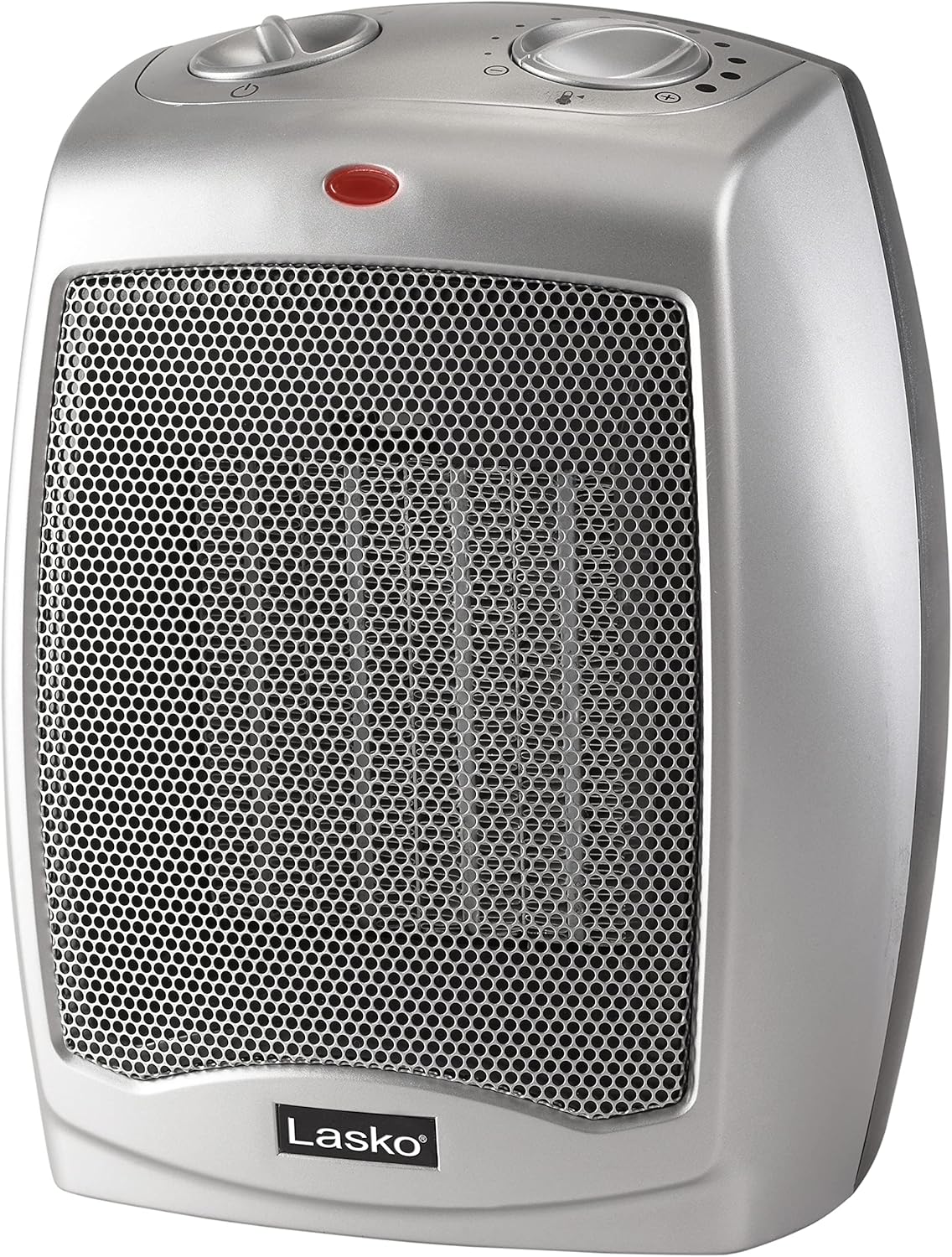 Lasko Desktop Electric Ceramic Space Heater with Adjustable Thermostat