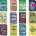 Bible Verse Notebook Motivational Notepads 24 Pack - Pocket Journals