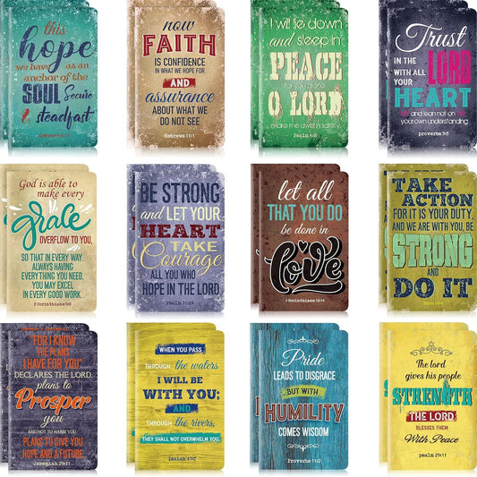 Bible Verse Mini Notepads - Inspire on the Go! 3.5x5