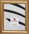 Craig Frames Victoria 10x14 Picture Frame, Aged Gold - Ornate Wall