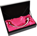 Njoy Pure G Spot Metal Wand 7.5 in Polished Steel - Precise G/P
