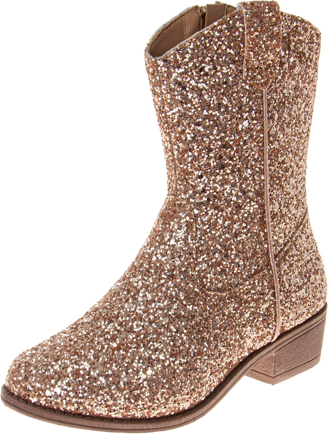 Josmo Glitter Girls Cowgirl Boots for Little and Big Kids