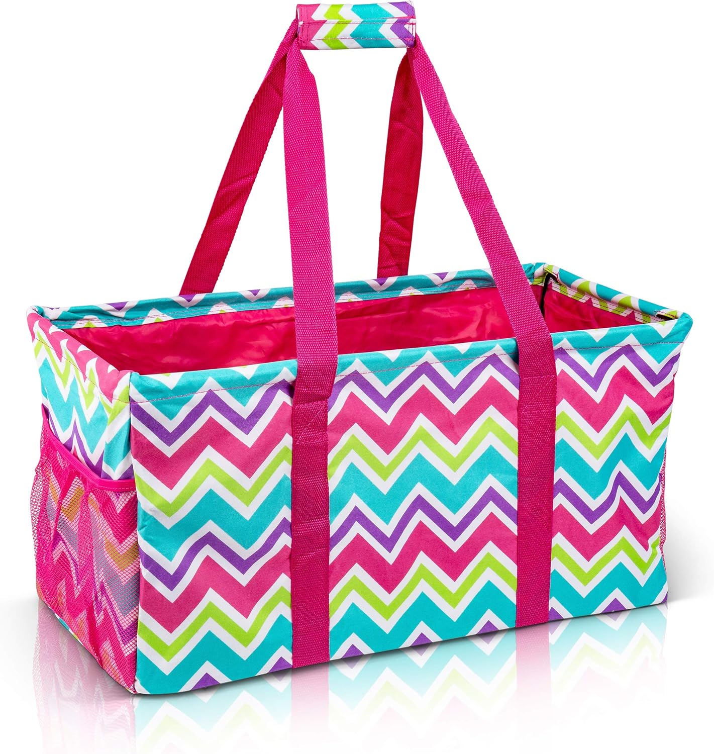 Extra Large Utility Tote Bag - Versatile Collapsible Canvas Basket