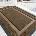 Front Door Mat Indoor Outdoor Entrance Doormat - Durable, Low Profile