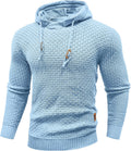Zaitun Mens Hooded Sweatshirt Long Sleeve Slim Fit - Warm, Layerable
