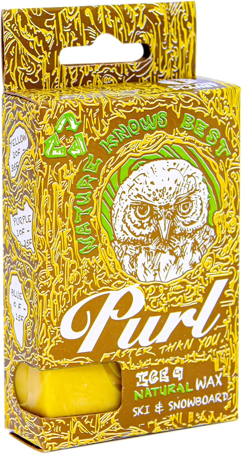 Organic Purl Ski Wax for Smooth Glides