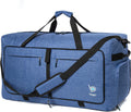 140L XXL Foldable Duffel Bag for Men & Women - SnowDepBlue