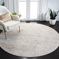 SAFAVIEH Evoke 3ft Round Area Rug - Durable Ivory Taupe ()