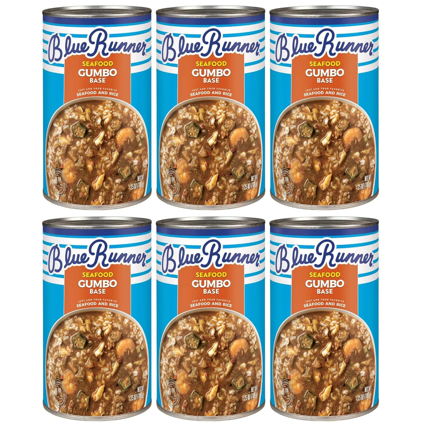 Blue Runner Creole Seafood Gumbo Base for Authentic Flavor