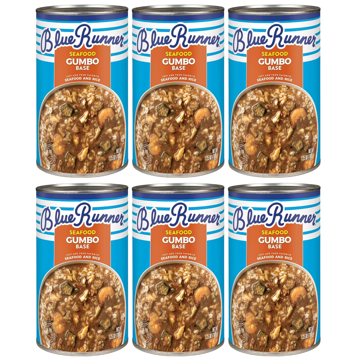 Blue Runner Creole Seafood Gumbo Base for Authentic Flavor