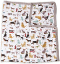 Premium Quilted Muslin Throw - Super Soft 4-Layer Baby Quilt