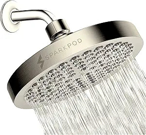 SparkPod High Pressure Rain Shower Head for Luxurious Showers