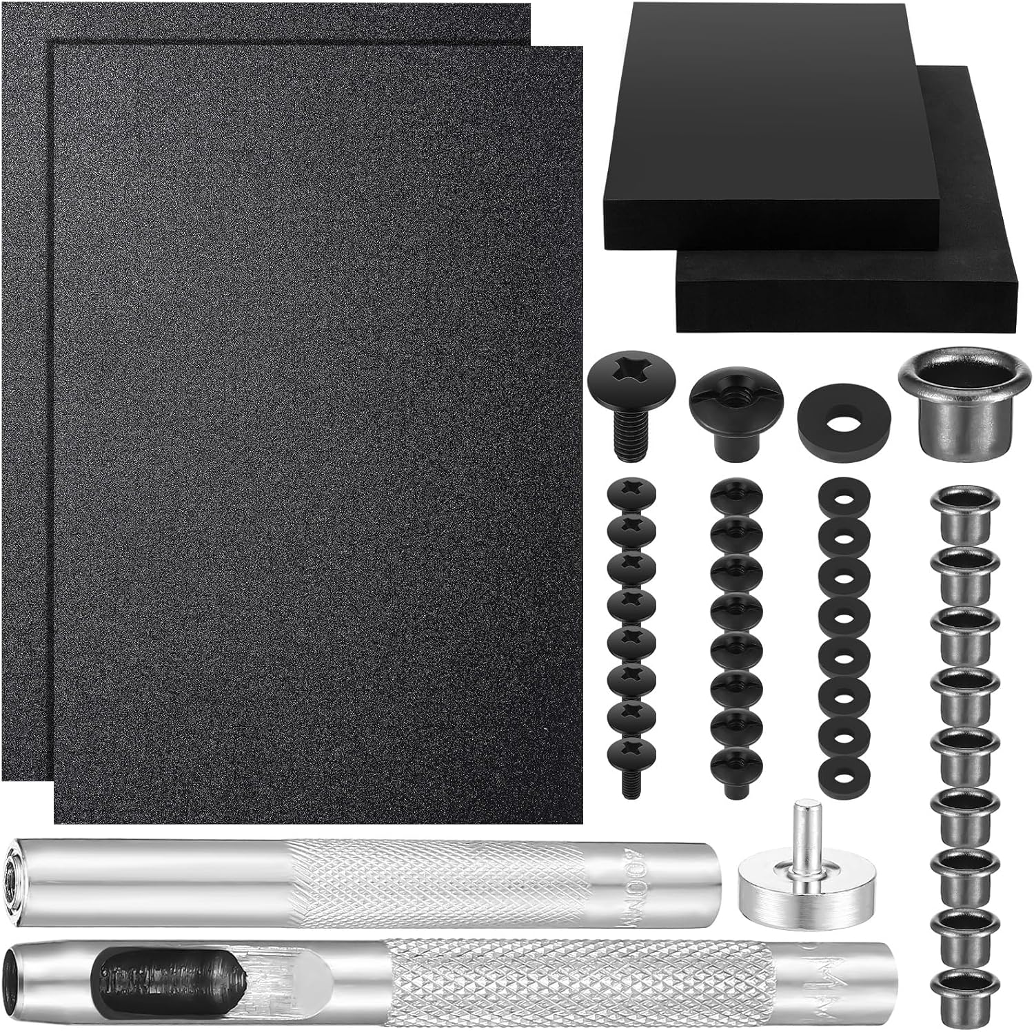 87 Pcs DIY Holster Kit for Crafting Knife Sheaths and More