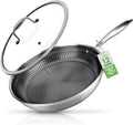 NutriChef 12in Stainless Steel Frying Pan with Lid Review