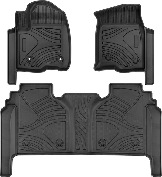 Custom Fit Floor Mats for 2019-2025 Chevy Silverado & GMC Sierra