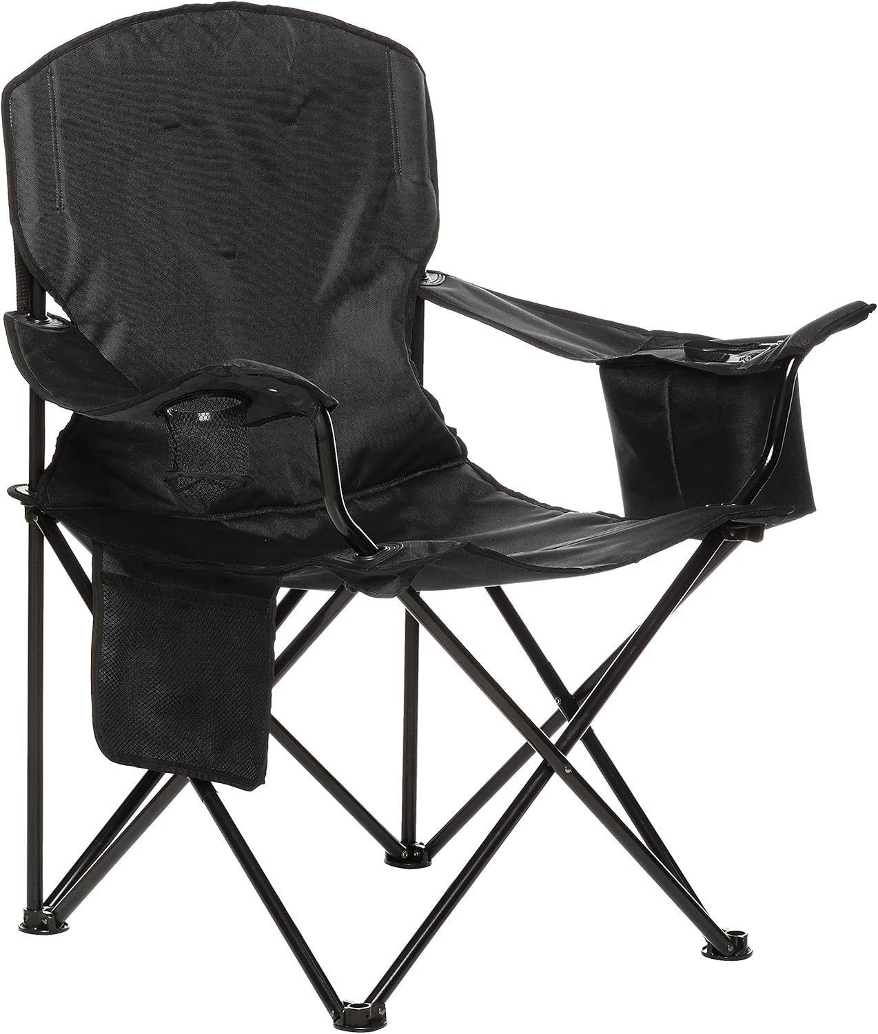 Extra-Large Camping Chair with Beverage Storage and Cup Holder