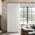 Extra Wide Pinch Pleat Linen Curtains 120 in Long for Sliding Glass