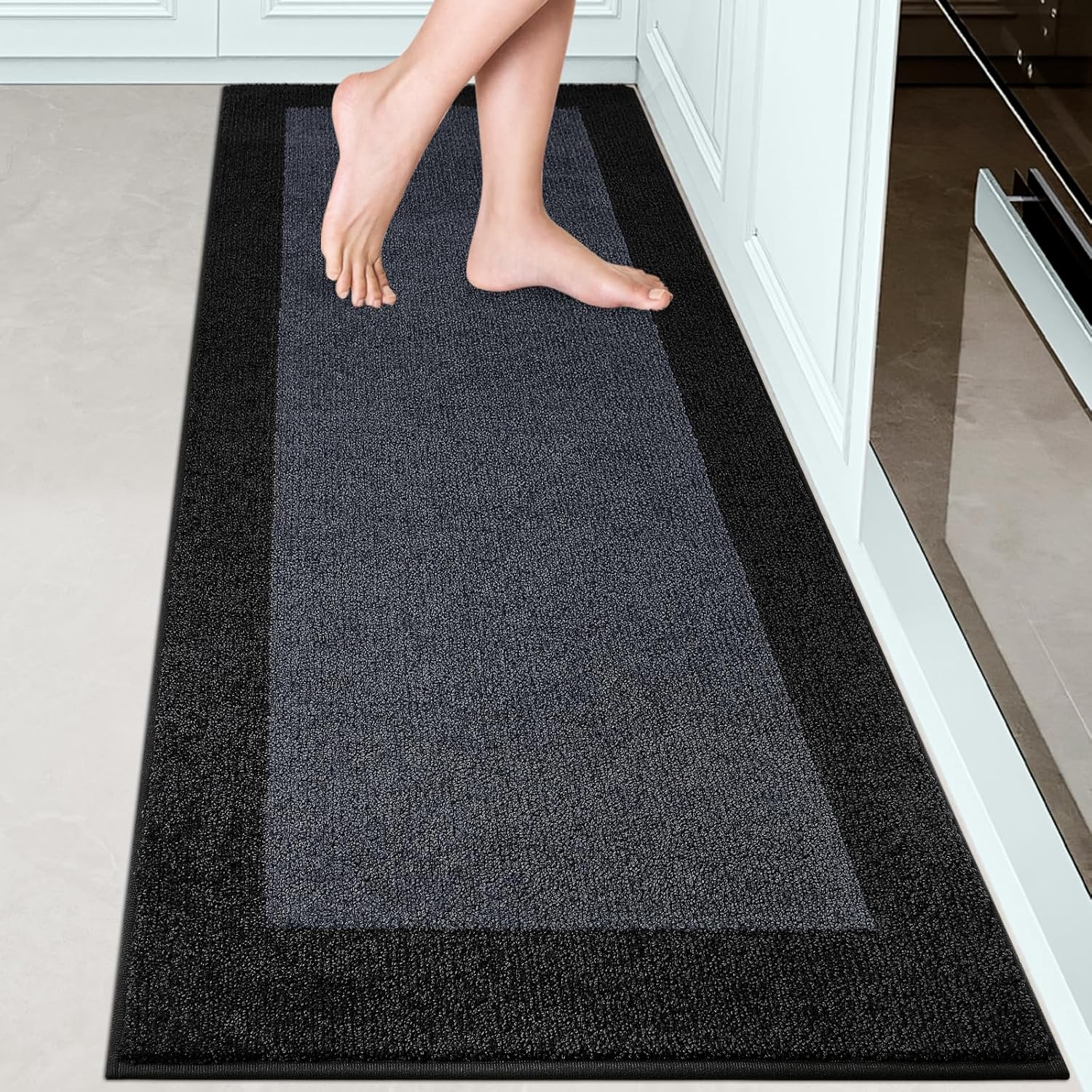 Machine Washable Kitchen Rug 24in x 70in for Any Space