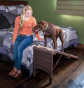 Pet Gear Free Standing Pet Ramp for Cats and Dogs - Portable Foldable