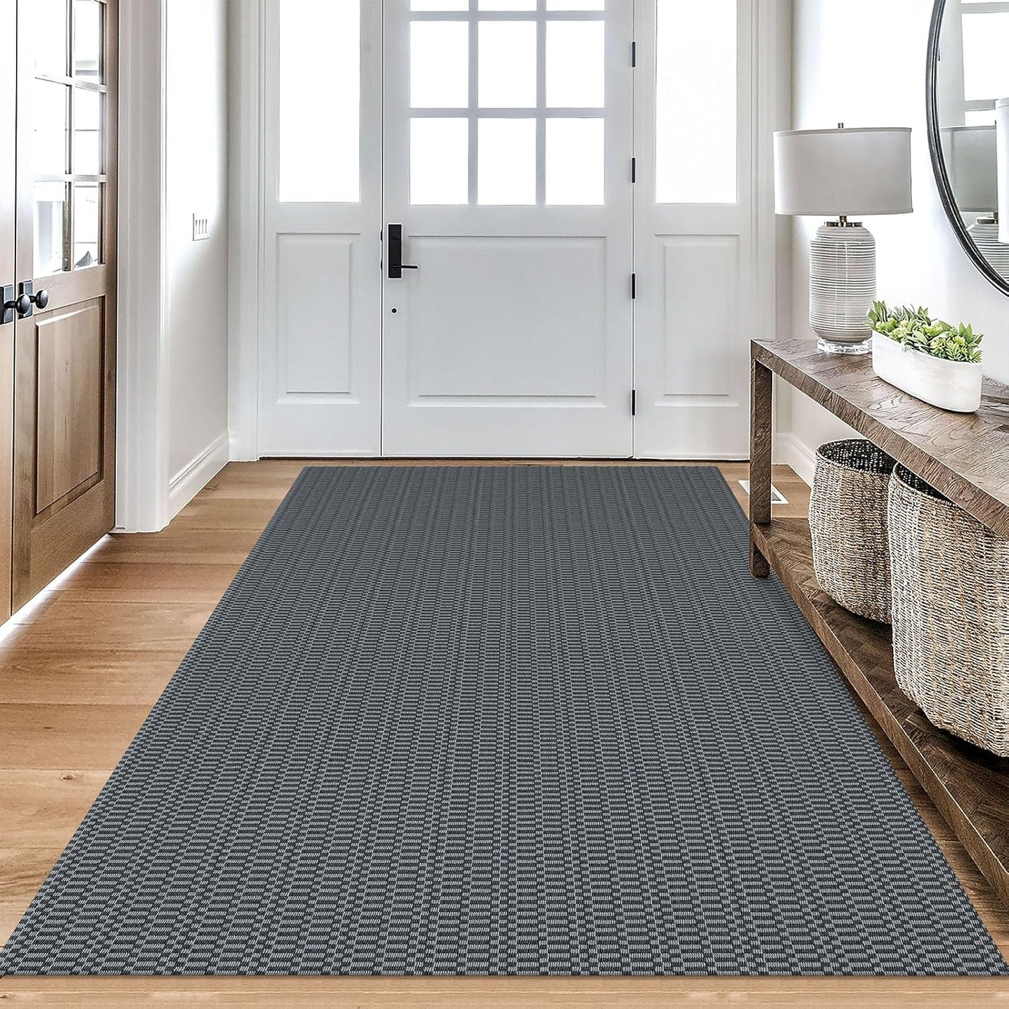 KOZYFLY Washable Area Rug 4x6 Ft for Entryway and Bedroom
