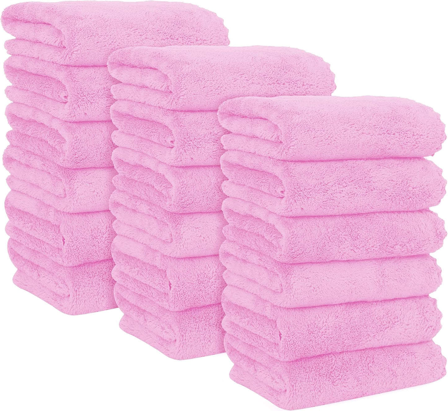 MOONQUEEN 18 Pack Premium Hand Towels - Quick Drying Microfiber