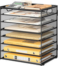Lavatino 8 Tier Desk Organizer with Adjustable Trays