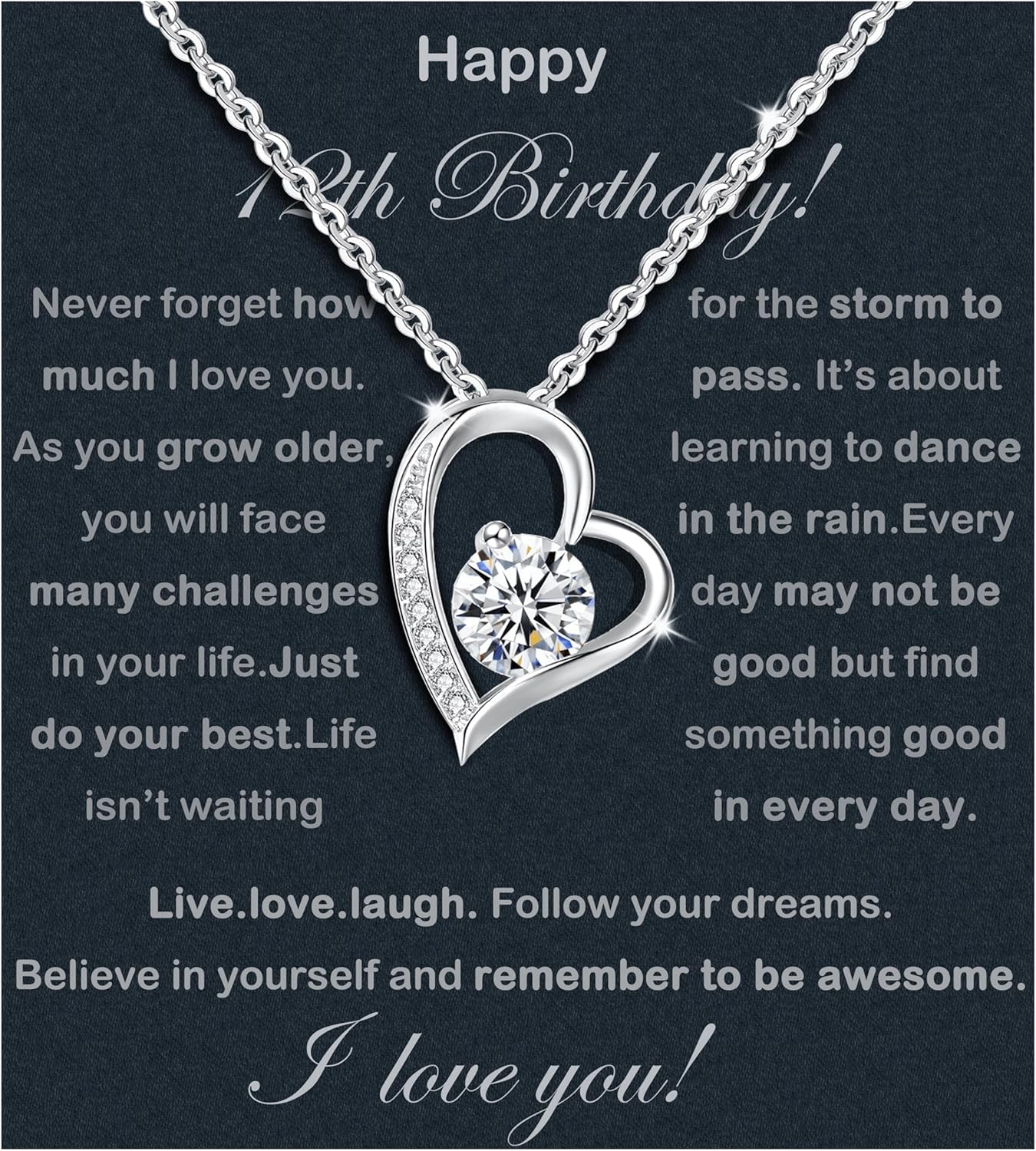 10 Birthday Gifts For Girls 925 Sterling Silver Necklace Ideas
