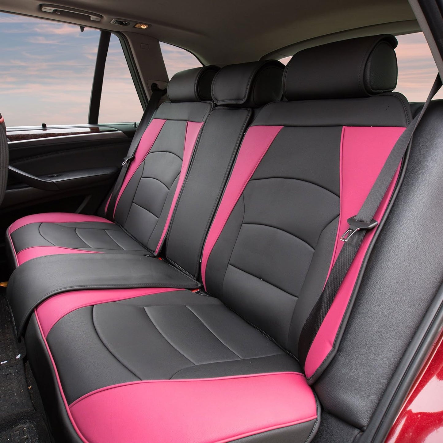 FH Group Car Seat Cover for Back Seat - Stylish Protection