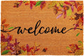 Fall Leaves Coir Welcome Mat 36 x 24 in - Autumn Front Door Mat
