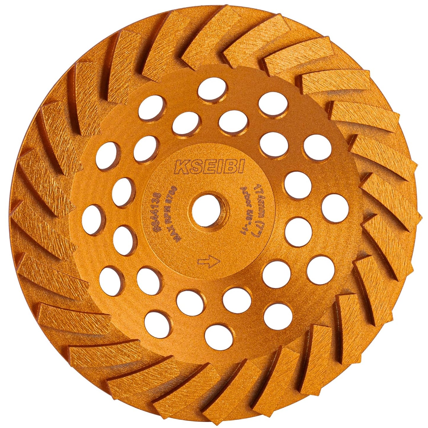 KSEIBI 7 Inch Diamond Concrete Grinding Wheel for Polishing