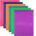 Mesh Stuff Sack 6-Pack, 11 x 15 in Durable Nylon Drawstring
